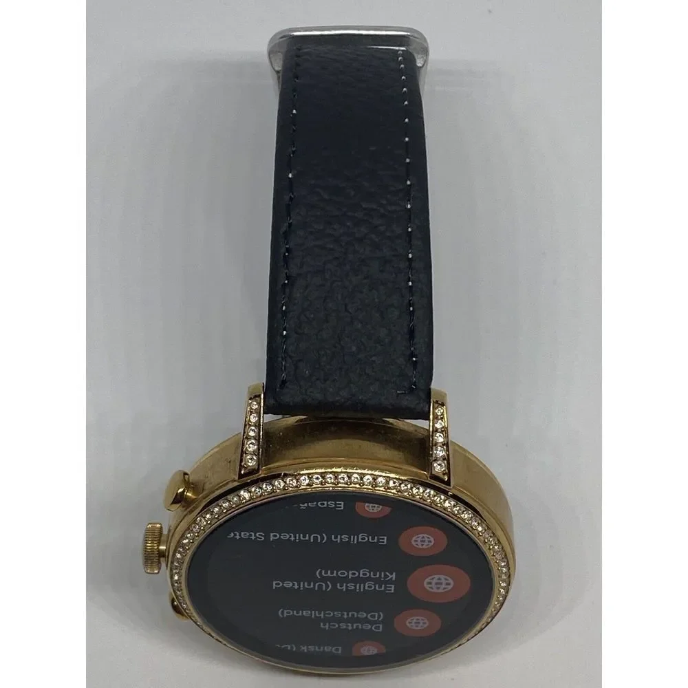 Fossil Gen 4 Authentic Digital Dial Smart Watch Custom Band FTW6011 AB722